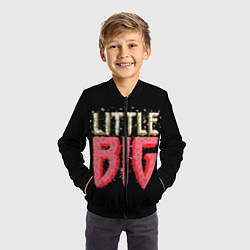Бомбер детский Little Big, цвет: 3D-черный — фото 2