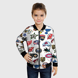 Бомбер детский Daewoo, цвет: 3D-черный — фото 2