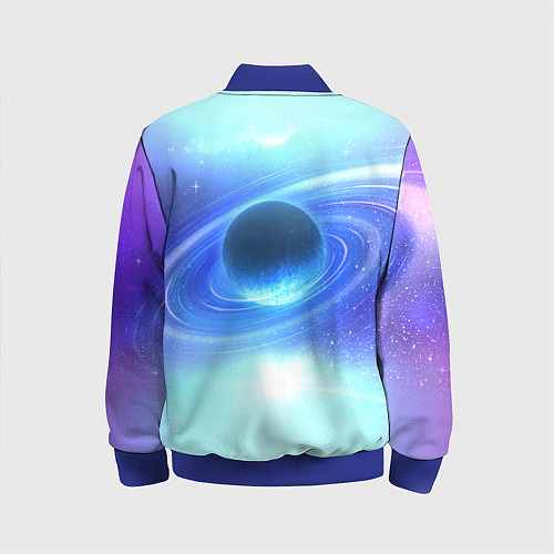 Детский бомбер Соник / 3D-Синий – фото 2