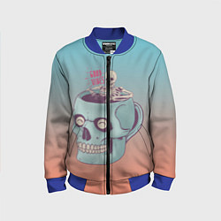 Бомбер детский Good Viber, цвет: 3D-синий