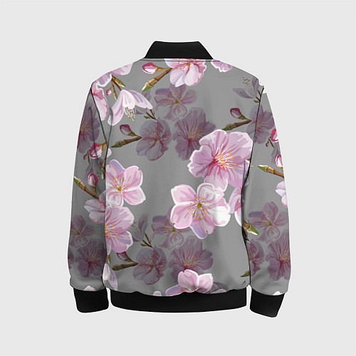 Детский бомбер САКУРА / 3D-Черный – фото 2