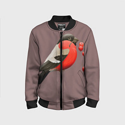 Детский бомбер Снегирь