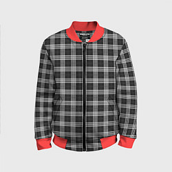 Детский бомбер Шотландка