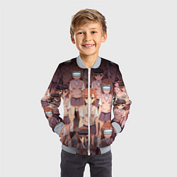 Бомбер детский Railgun, цвет: 3D-серый — фото 2