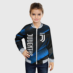 Бомбер детский JUVENTUS, цвет: 3D-серый — фото 2