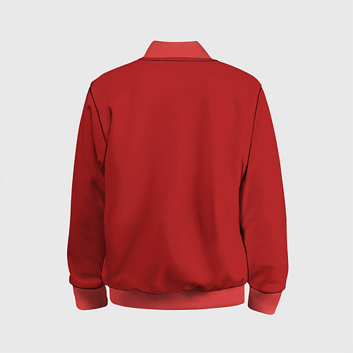 Детский бомбер CHICAGO BULLS / 3D-Красный – фото 2