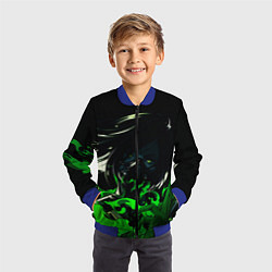 Бомбер детский VALORANT VIPER, цвет: 3D-синий — фото 2