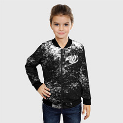 Бомбер детский FAIRY TAIL, цвет: 3D-черный — фото 2