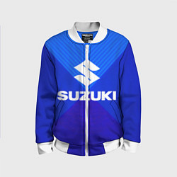 Бомбер детский SUZUKI, цвет: 3D-белый