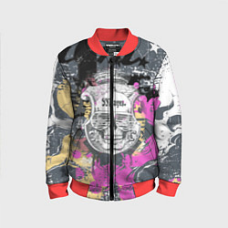 Детский бомбер Череп