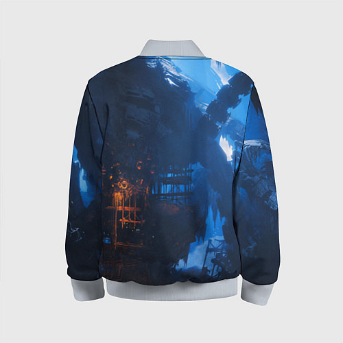 Детский бомбер HORIZON ZERO DAWN / 3D-Серый – фото 2