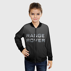 Бомбер детский Range rover, цвет: 3D-черный — фото 2