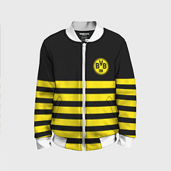 Бомбер детский BORUSSIA, цвет: 3D-белый