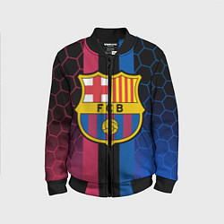 Бомбер детский BARSELONA, цвет: 3D-черный