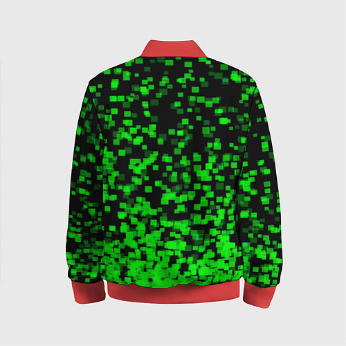 Детский бомбер Billie Eilish / 3D-Красный – фото 2