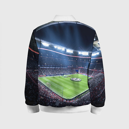 Детский бомбер FC MILAN / 3D-Белый – фото 2