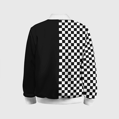 Детский бомбер NASA / 3D-Белый – фото 2