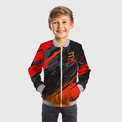 Бомбер детский Форма для мотокросса FOX, цвет: 3D-серый — фото 2