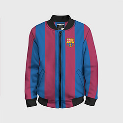Бомбер детский FC Barcelona 2021, цвет: 3D-черный
