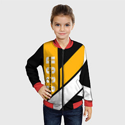 Бомбер детский Union of Soviet Socialist Republics, цвет: 3D-красный — фото 2