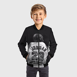 Бомбер детский MICHAEL JORDAN, цвет: 3D-черный — фото 2