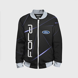 Бомбер детский FORD, цвет: 3D-серый