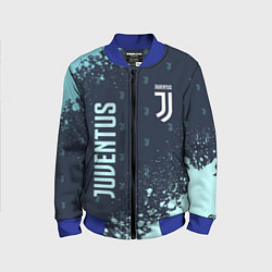 Бомбер детский JUVENTUS ЮВЕНТУС, цвет: 3D-синий