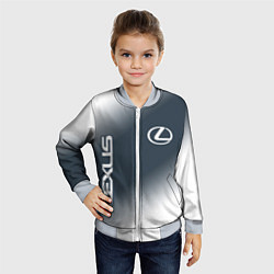 Бомбер детский LEXUS ЛЕКСУС, цвет: 3D-серый — фото 2