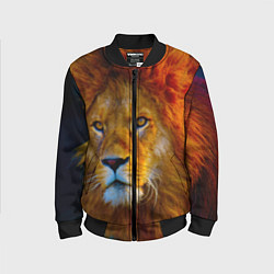 Детский бомбер Лев 3D