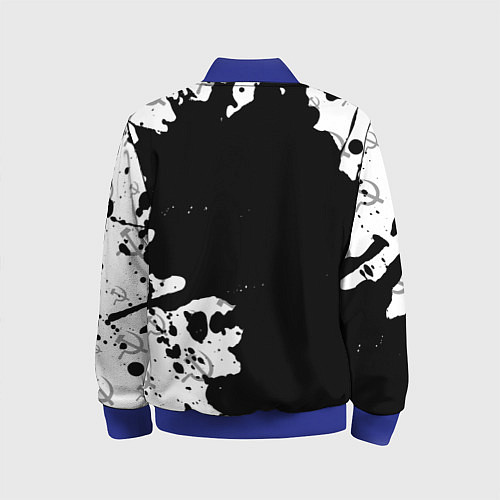 Детский бомбер СССР USSR / 3D-Синий – фото 2