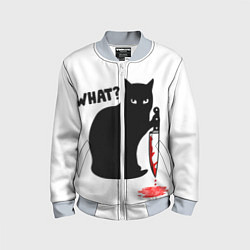 Детский бомбер What Cat