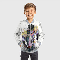 Бомбер детский JOJO, цвет: 3D-серый — фото 2