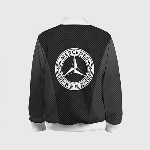 Детский бомбер MERCEDES-BENZ / 3D-Белый – фото 2