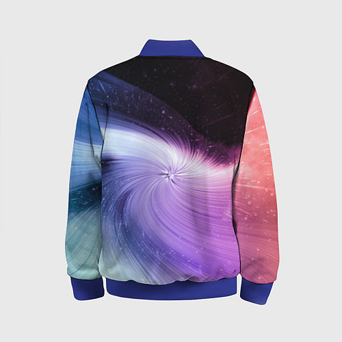 Детский бомбер Урарака, Очако / 3D-Синий – фото 2