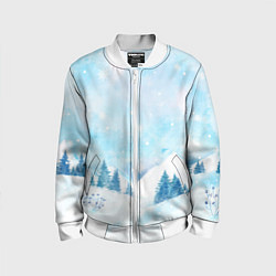 Детский бомбер Новогодняя мечта