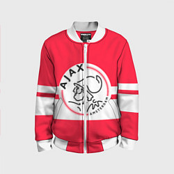 Бомбер детский AJAX AMSTERDAM, цвет: 3D-белый