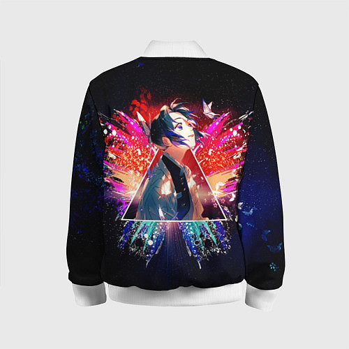 Детский бомбер Шинобу Кочо / 3D-Белый – фото 2