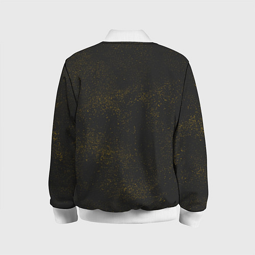 Детский бомбер Наушники Смайл / 3D-Белый – фото 2