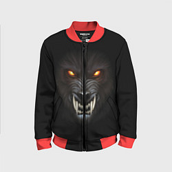 Детский бомбер Злой Волк