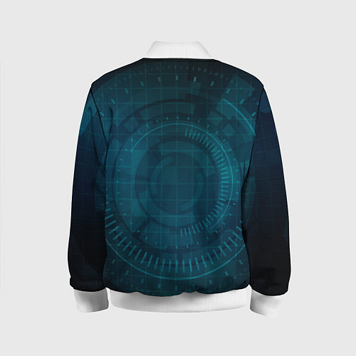 Детский бомбер Мику Хацуне / 3D-Белый – фото 2