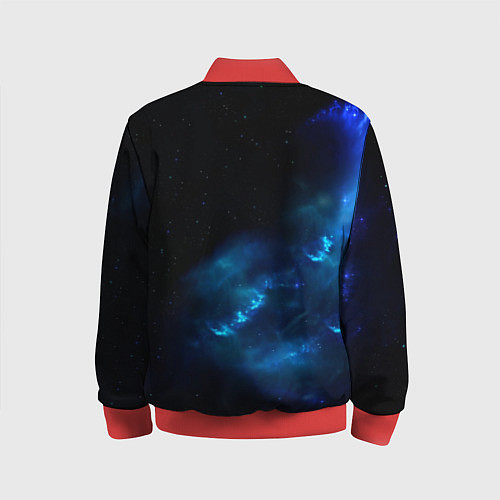 Детский бомбер Волчара Юморит / 3D-Красный – фото 2