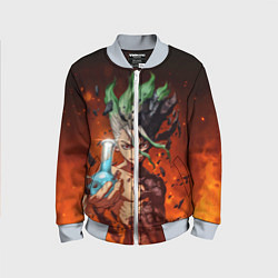 Детский бомбер Доктор Стоун