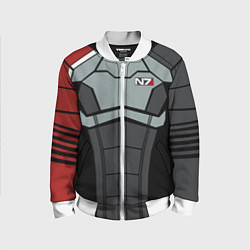 Бомбер детский КОСТЮМ N7 MASS EFFECT N7 М, цвет: 3D-белый