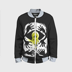 Бомбер детский Little Nightmares 2, цвет: 3D-серый