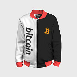 Бомбер детский БИТКОИН BITCOIN Z, цвет: 3D-красный