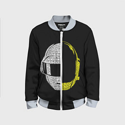 Бомбер детский Daft Punk, цвет: 3D-серый
