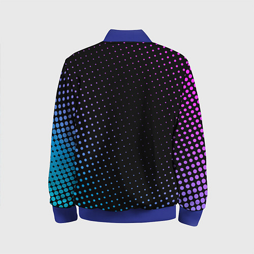 Детский бомбер Friday Night Funkin / 3D-Синий – фото 2