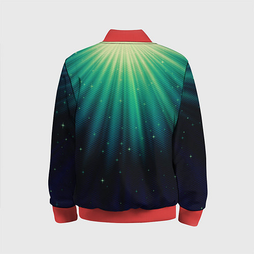 Детский бомбер Сияние 3D / 3D-Красный – фото 2
