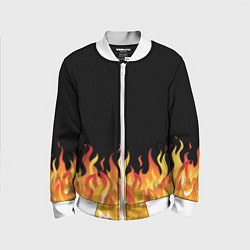 Детский бомбер ОГОНЬ И НИЧЕГО ЛИШНЕГО