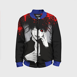 Бомбер детский ТОКИЙСКИЙ ГУЛЬ TOKYO GHOUL, цвет: 3D-синий